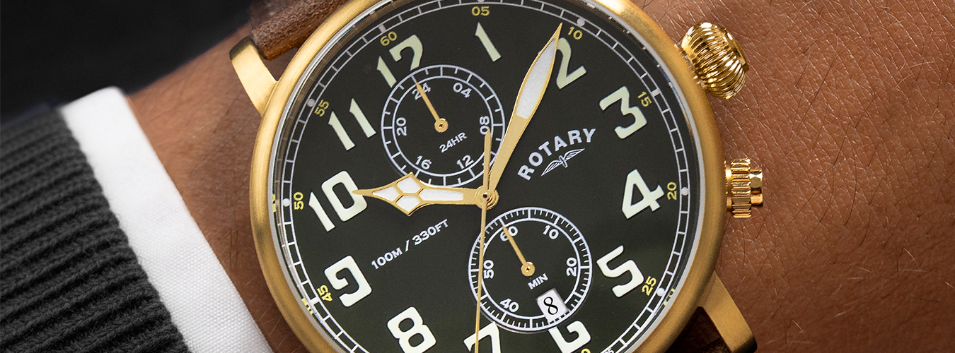 How to Set the Time and Use the Dual Time Function on Your Rotary Apex100 Pilot
