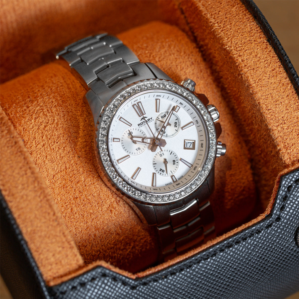 Rotary Aquaspeed Chronograph Swiss Made Watch - ALB90086/C/01