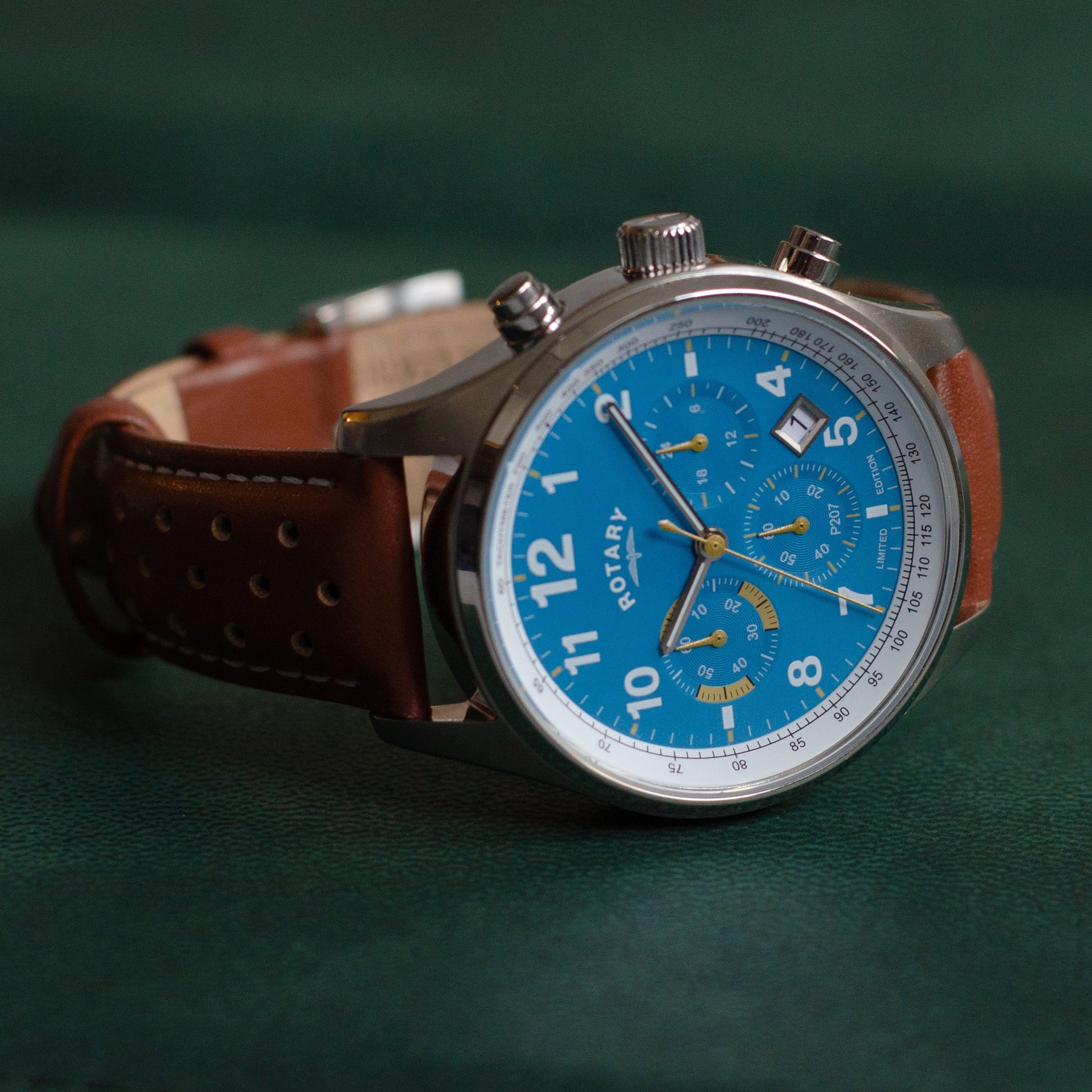 Rotary Chronograph 1977 P207 Limited Edition Watch - GS00450/52