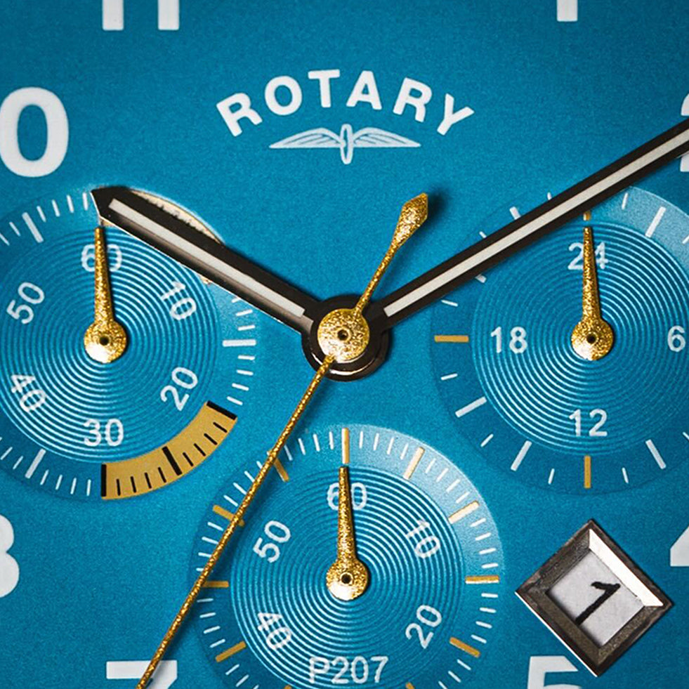 Rotary Chronograph 1977 P207 Limited Edition Watch - GS00450/52