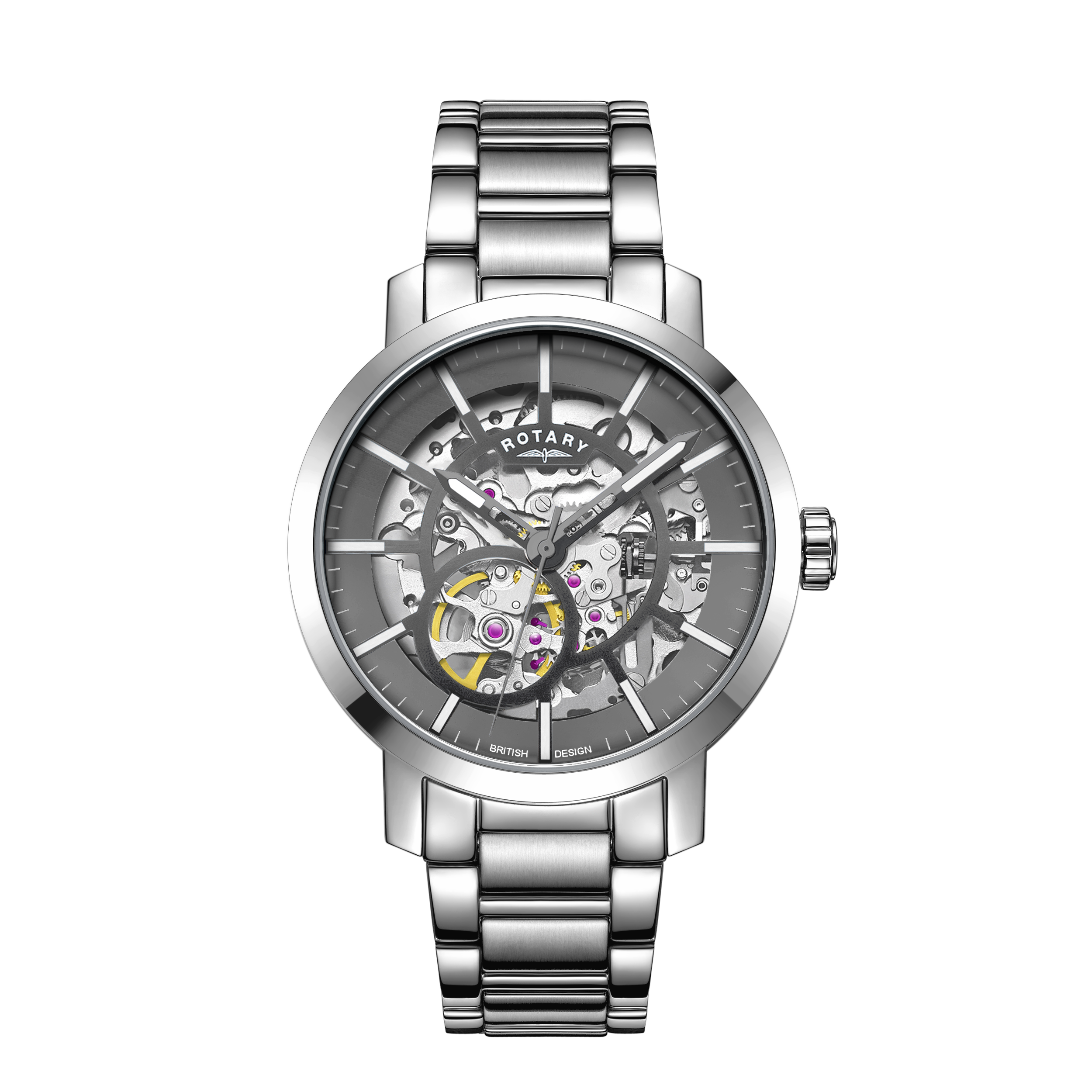 Rotary Skeleton Automatic Watch - GB05356/74