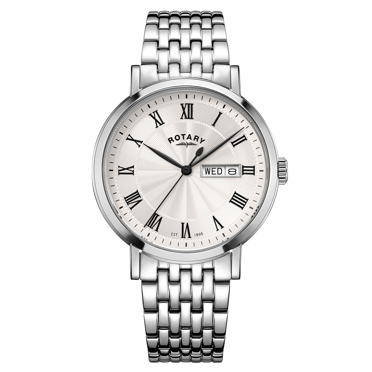 Asymmetrical Rotary Silver Tone and CZ’s Watch A Swiss made JLC homage? Rewieving the Rotary Elite Reverso  main image 2