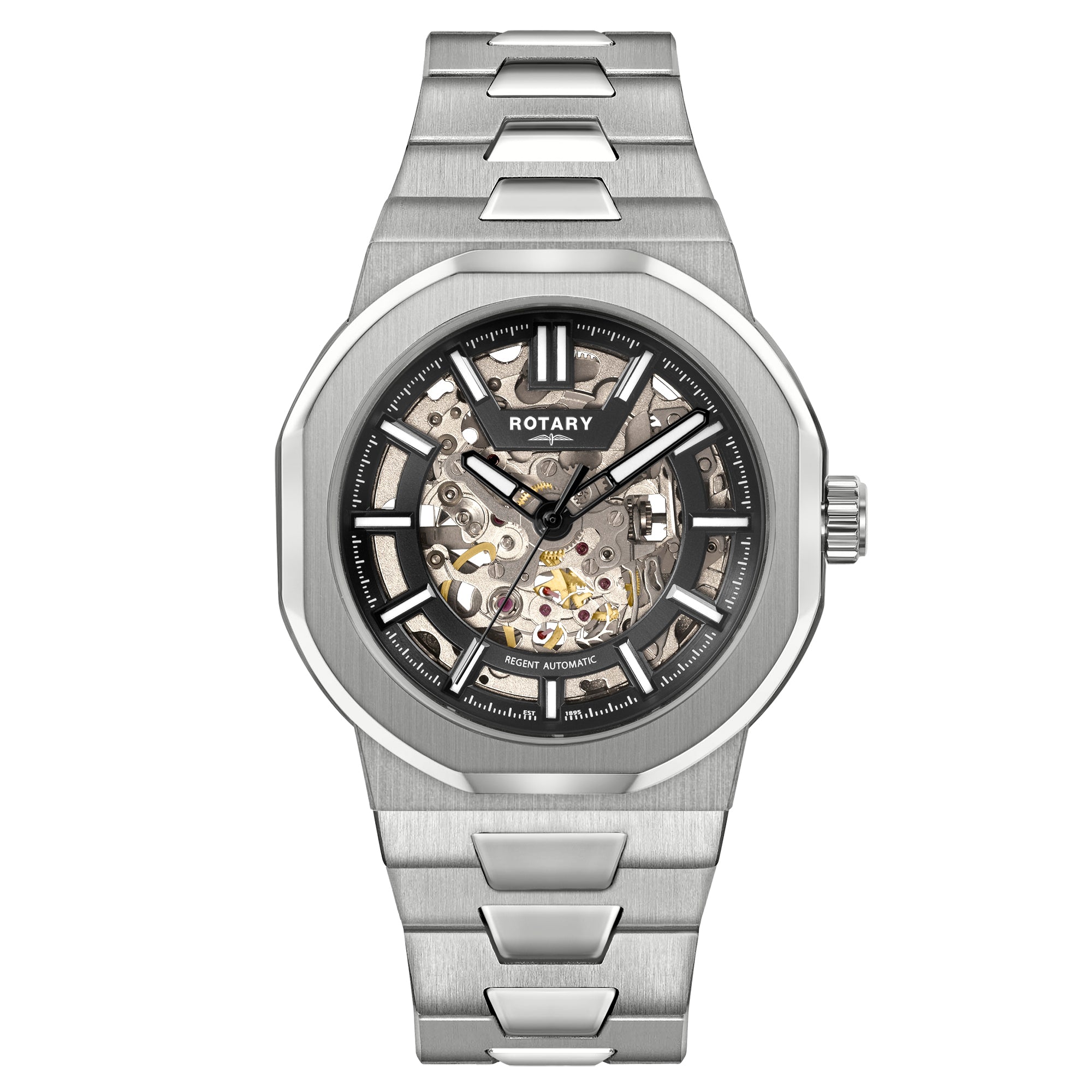 Rotary Regent Skeleton Automatic Watch - GB05495/04