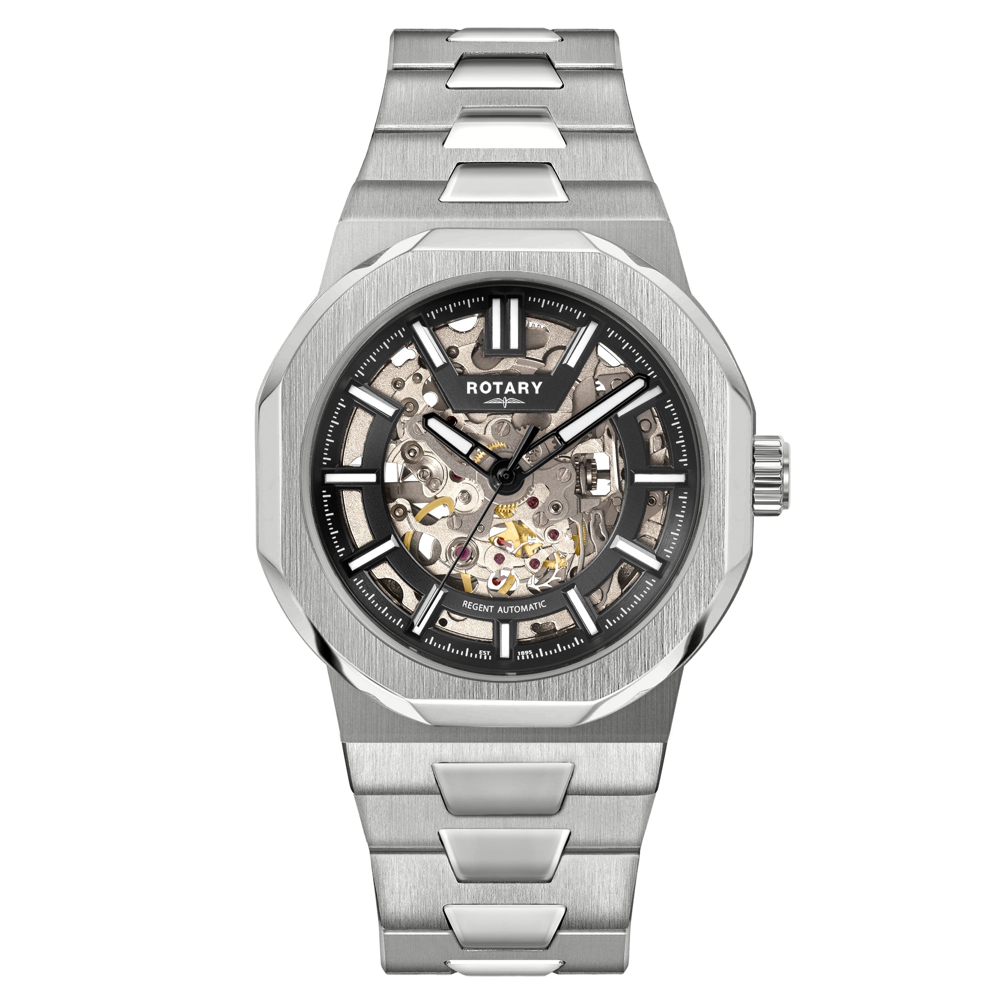 Rotary Regent Skeleton Automatic Watch - GB05495/04