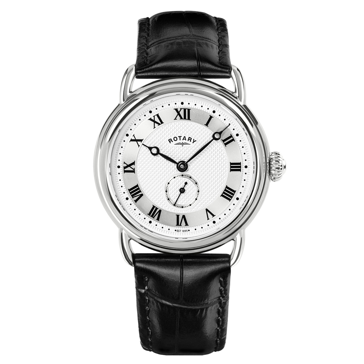 Rotary Heritage Sherlock Silver Dial Watch - GS02424/21