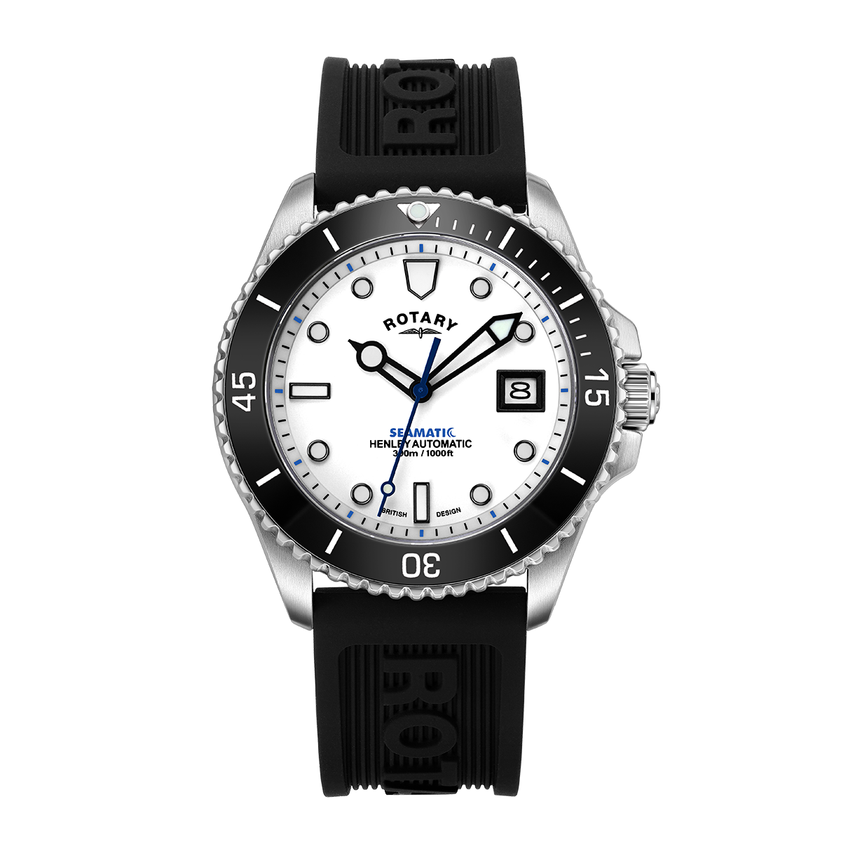 Rotary Seamatic Strap 300 Automatic Watch - GS05430/06