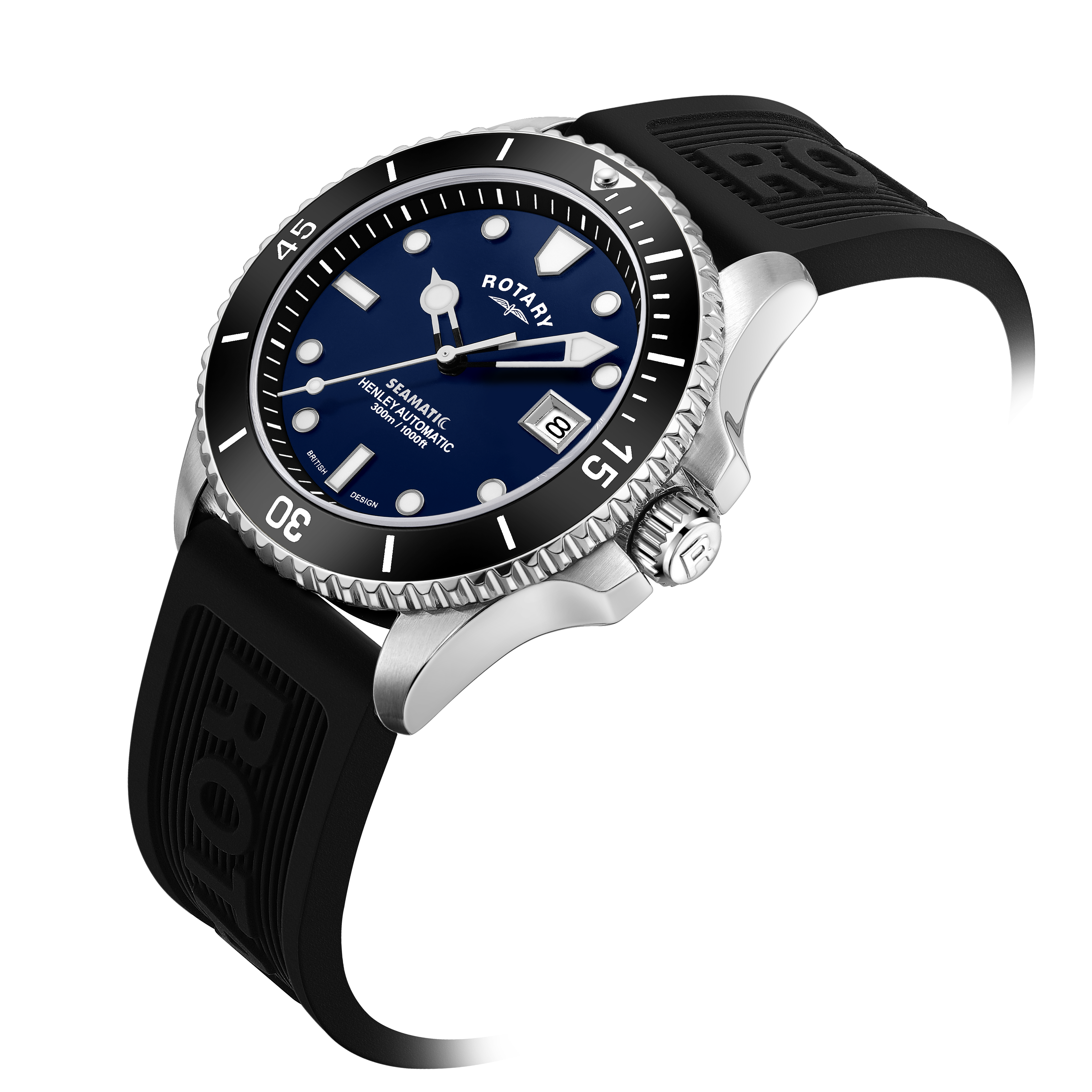 Rotary Seamatic Strap 300 Automatic Watch - GS05430/88