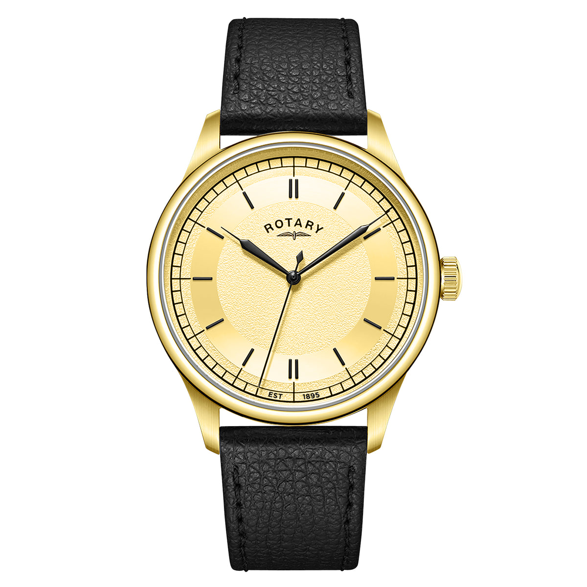 Rotary Heritage Champagne Sector Dial Watch - GS05983/03