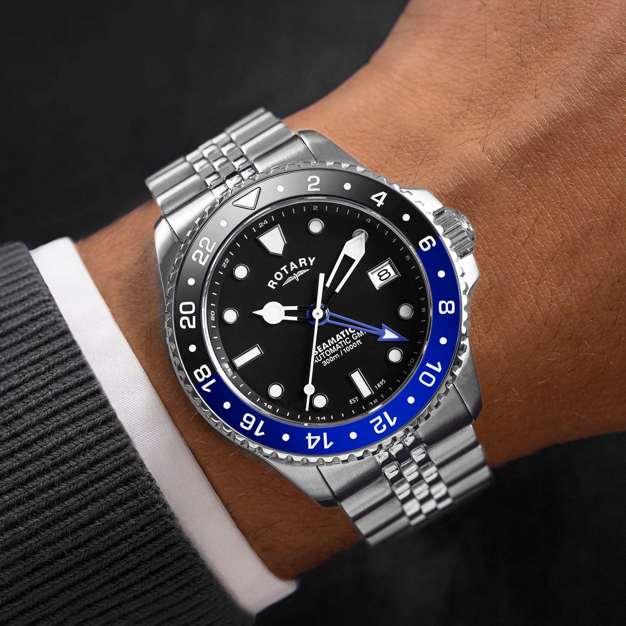Rotary Seamatic 300 GMT Automatic