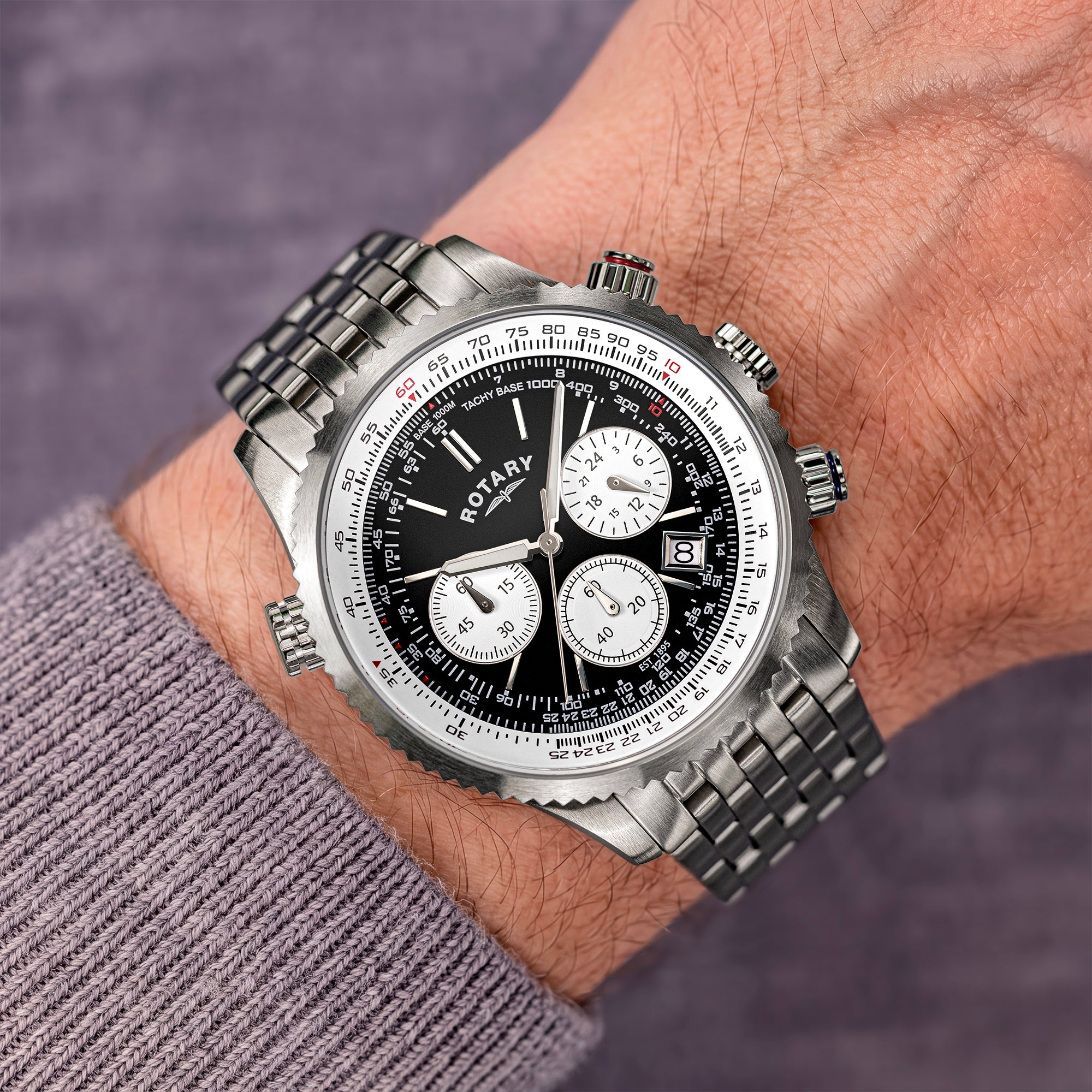 Rotary Pilot Chronograph
