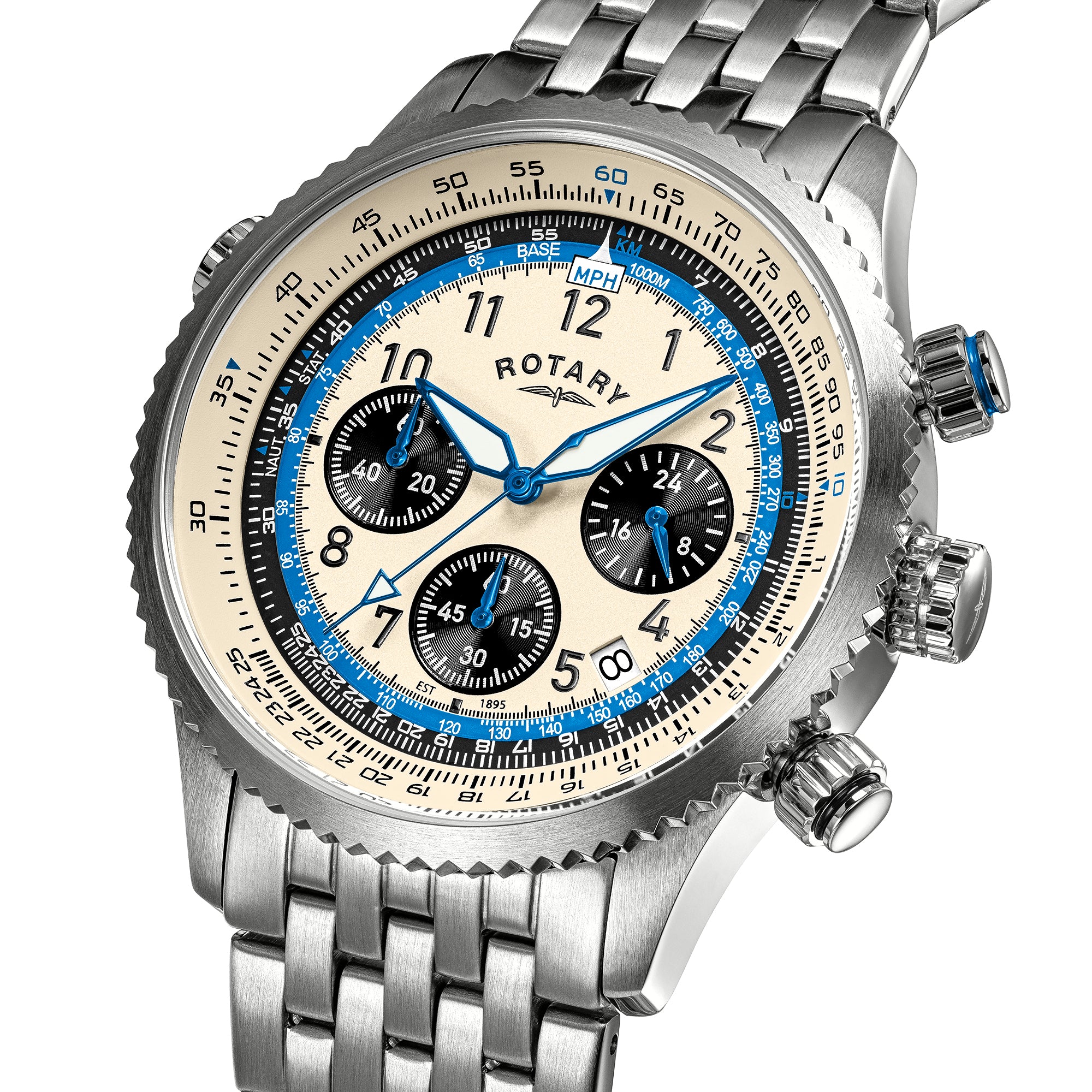 Rotary Pilot Chronograph