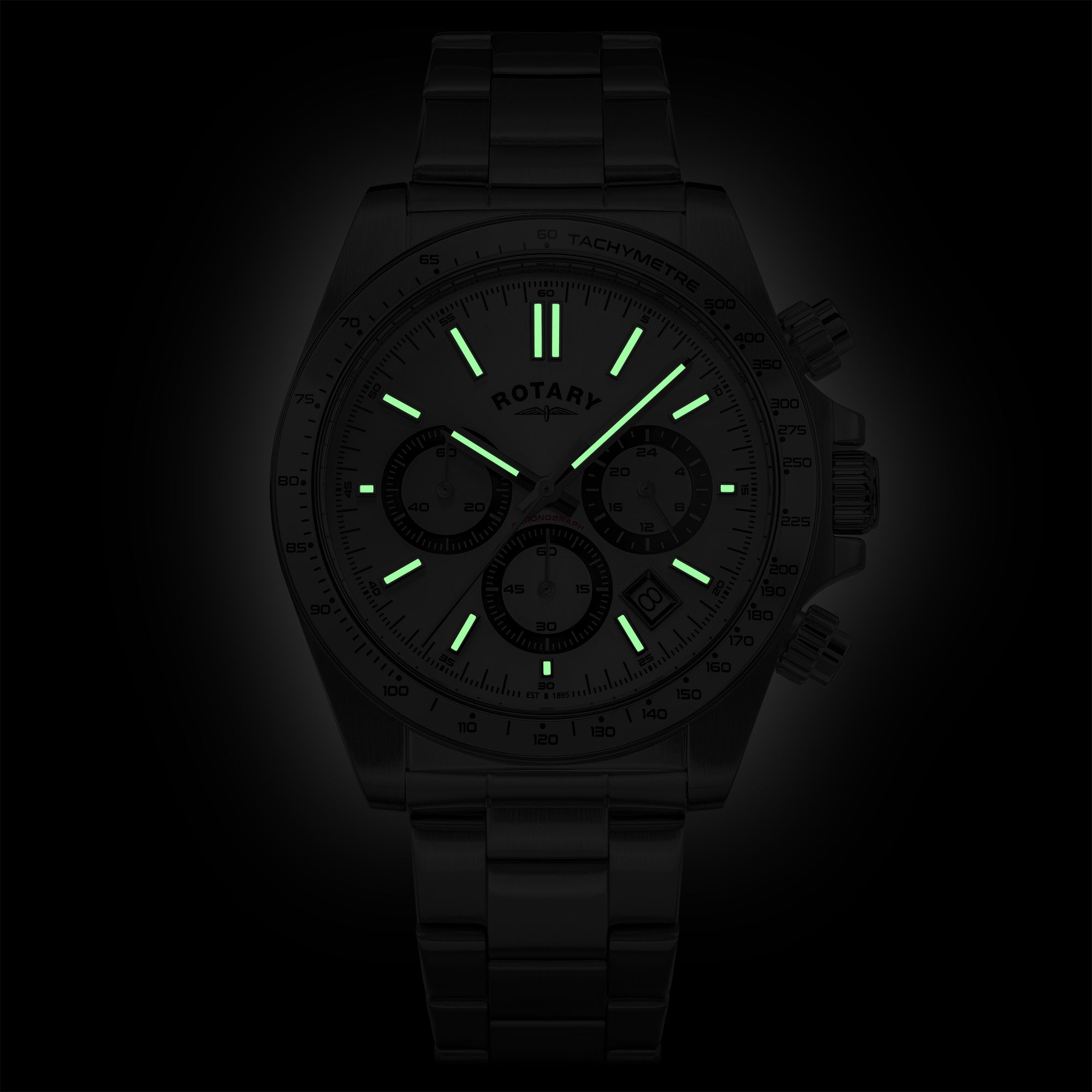 Chronomètre de sport rotatif