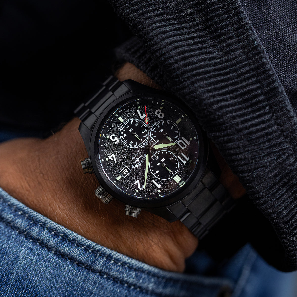 Rotary x MOD Royal Air Force Pilot Chronograph
