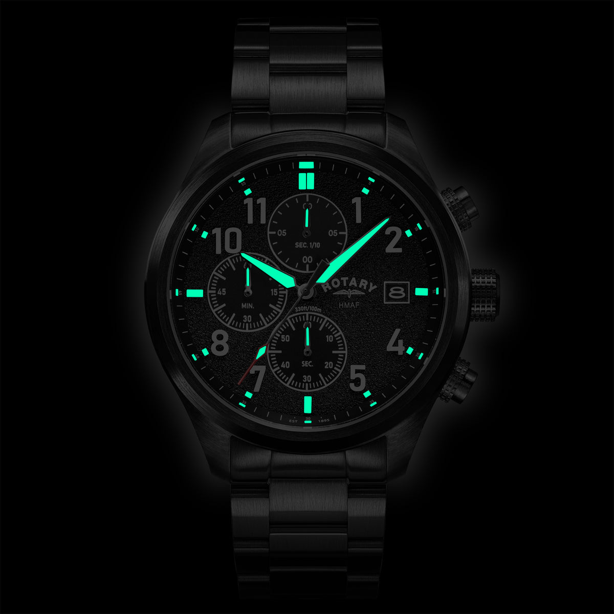 Rotary x MOD Royal Air Force Pilot Chronograph
