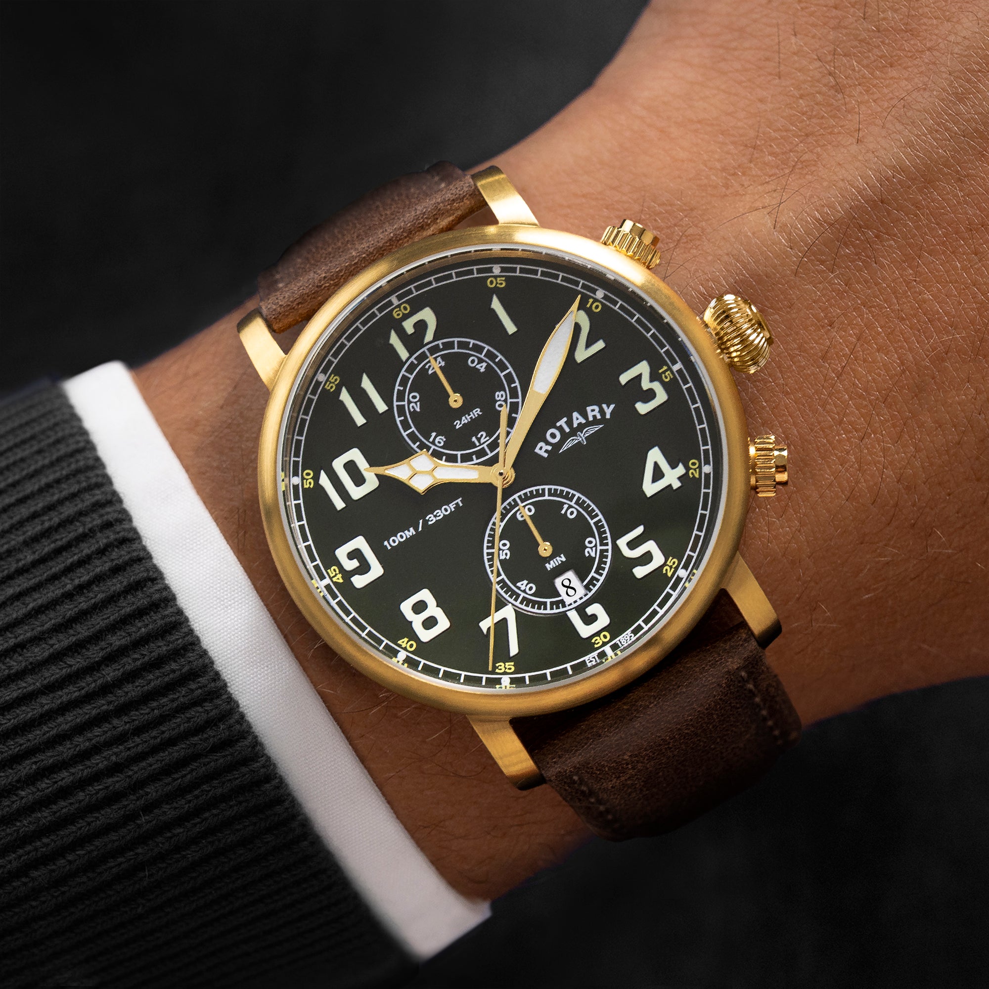 Rotary Apex100 Pilot Watch - RGS10002/24