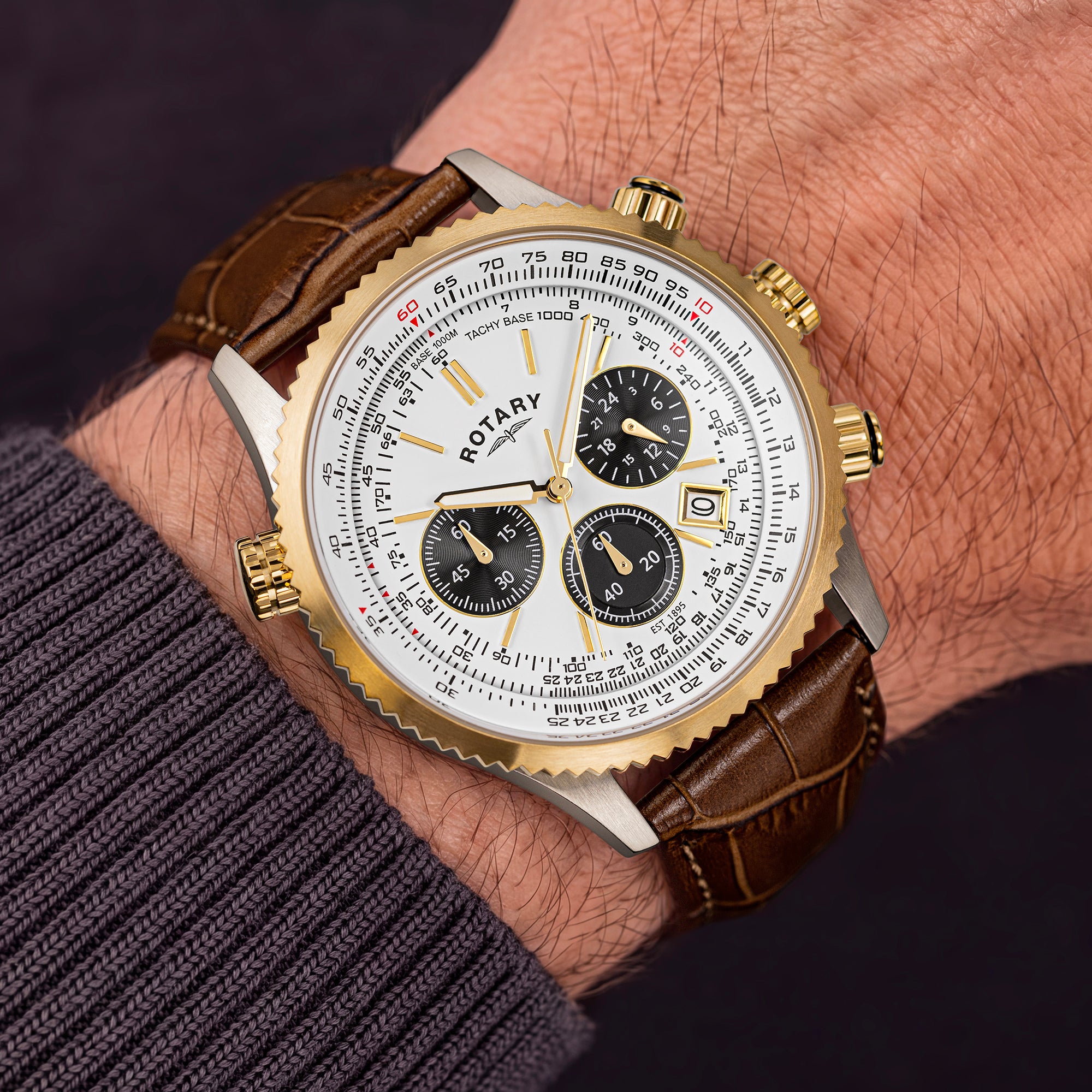 Rotary Pilot Chronograph