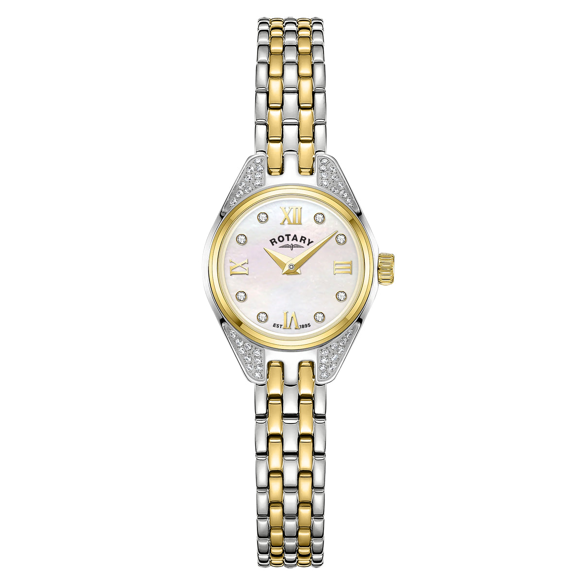 Montre Rotary à Quartz Pour Femme Référence LB00662/41 - Cadran Rotatif, Neuf Sans étiquette, Style élégant Et Moderne