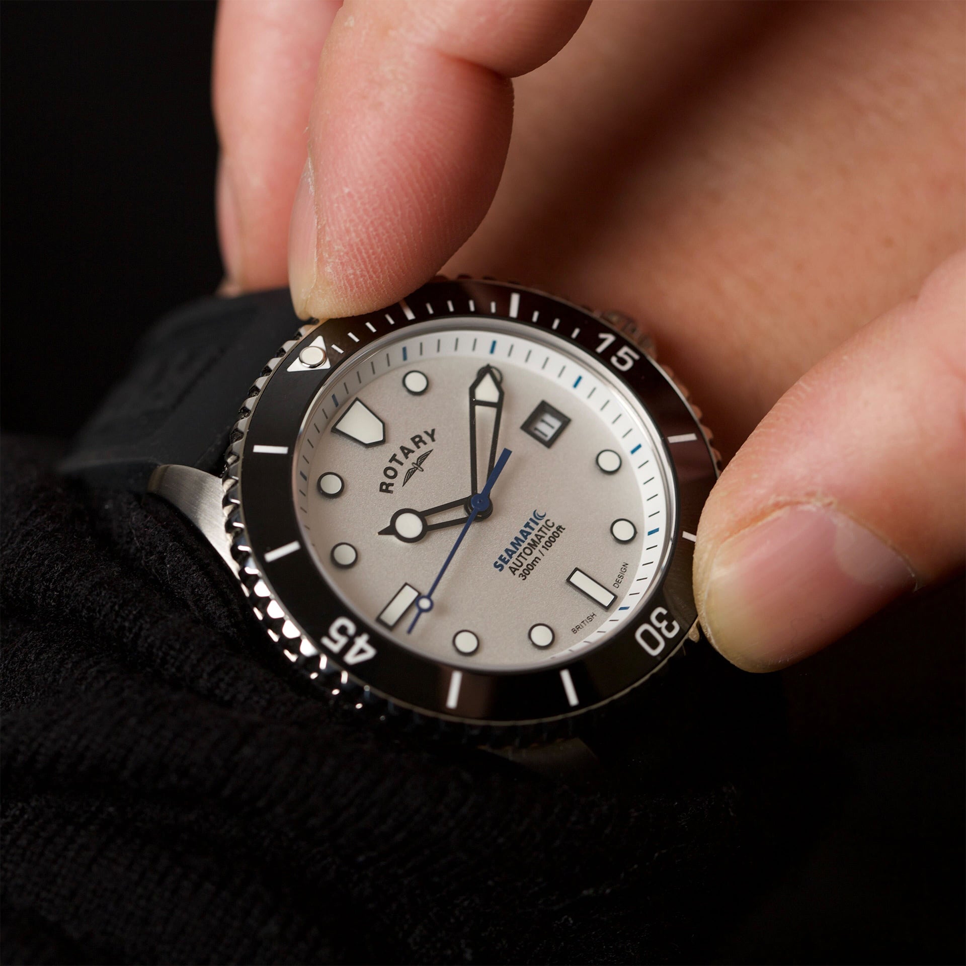 Rotary Seamatic Strap 300 Automatic Watch - GS05430/06