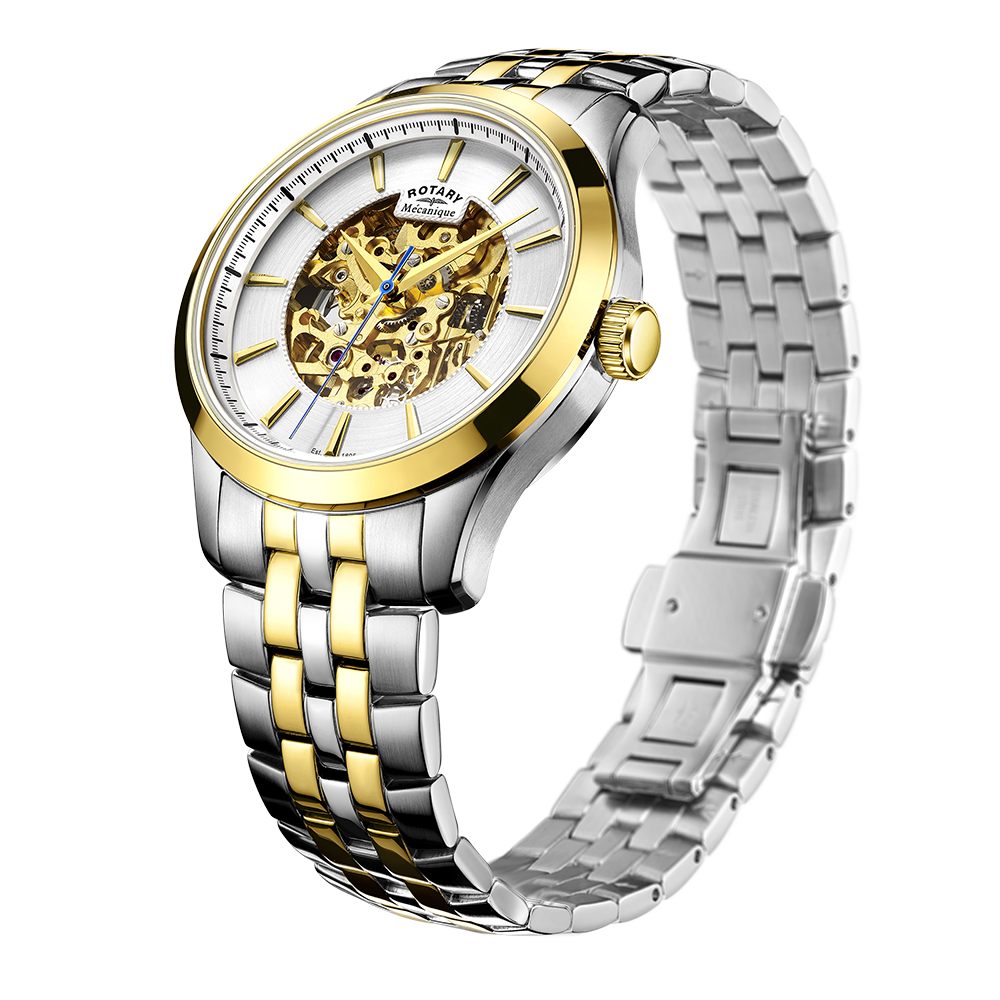 Rotary Mecanique Skeleton Automatic Watch - GB05033/06