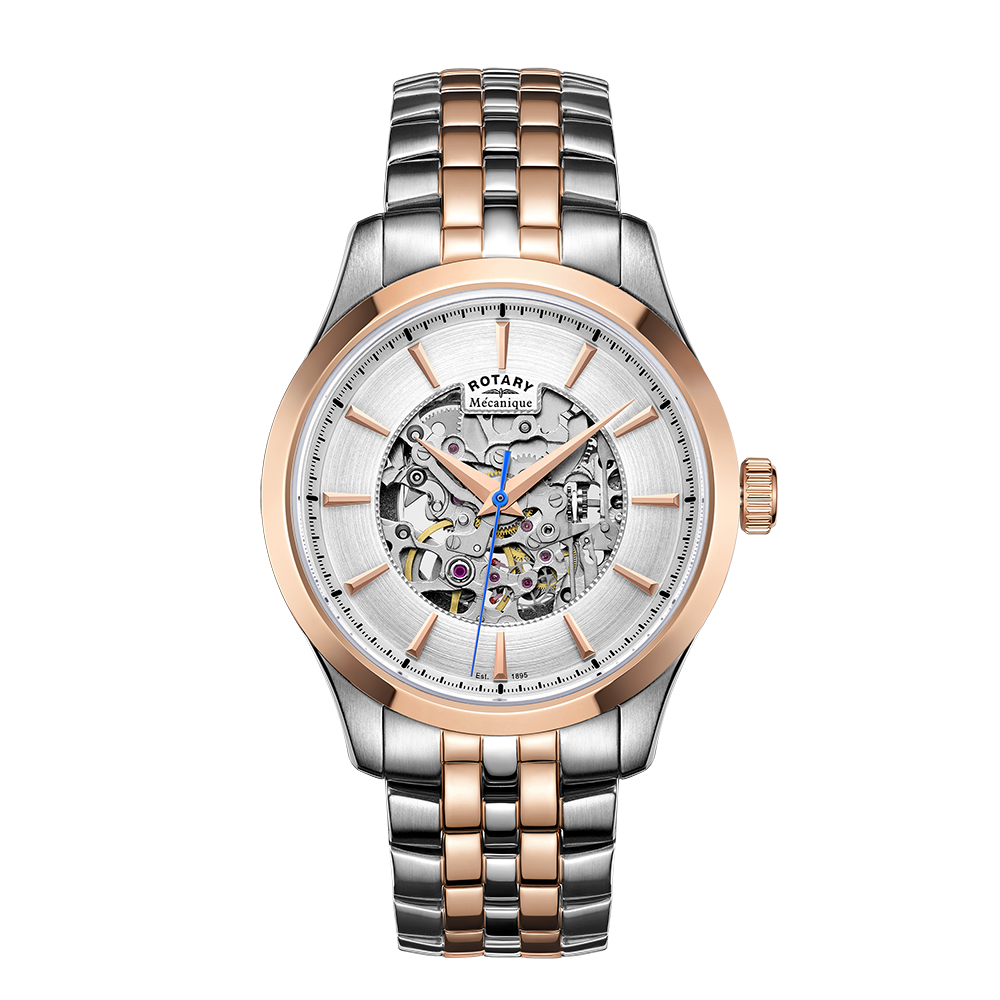 Rotary Mecanique Skeleton Automatic Watch - GB05034/06