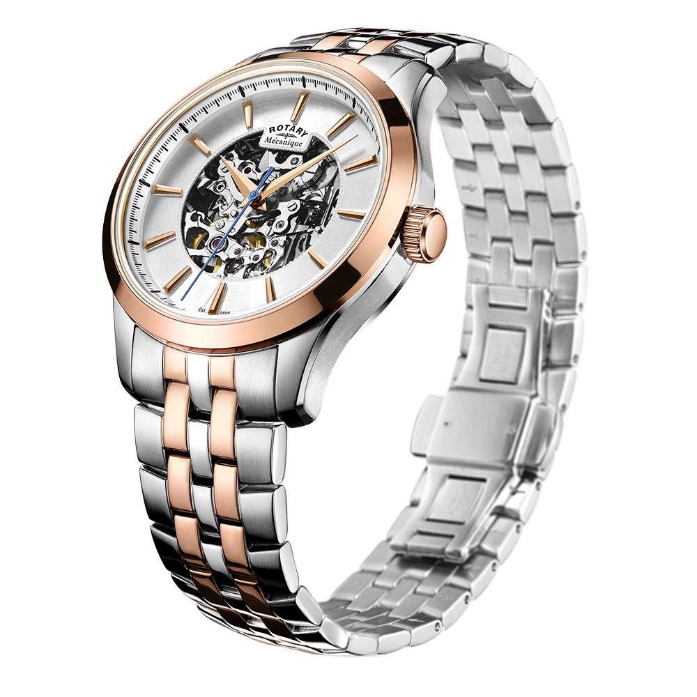 Rotary Mecanique Skeleton Automatic Watch - GB05034/06