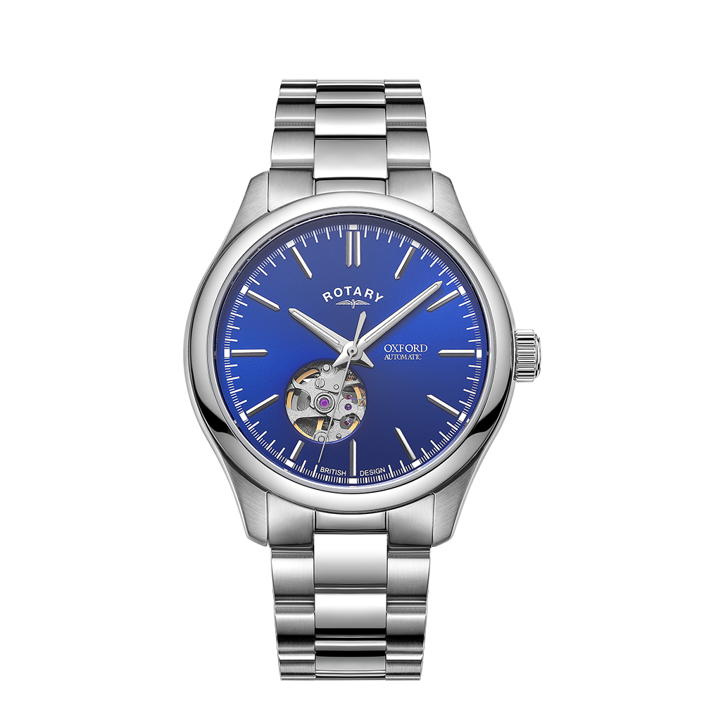 Blue rotary watch clearance