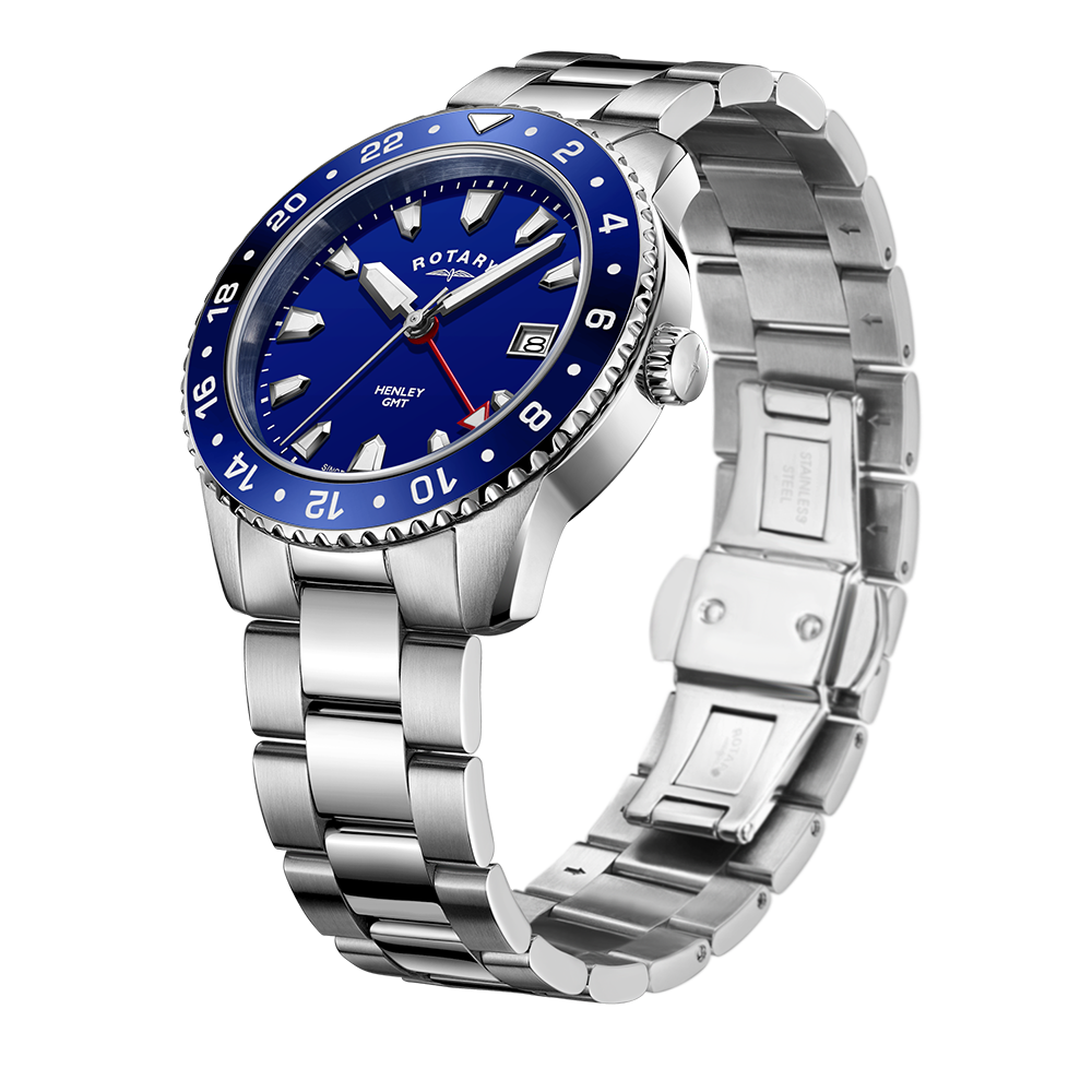 Rotary Henley GMT Watch - GB05108/05