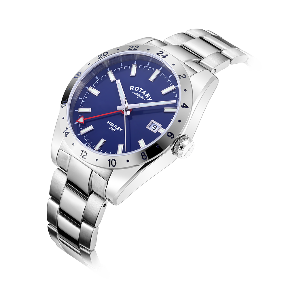 Rotary Henley GMT Watch - GB05176/05