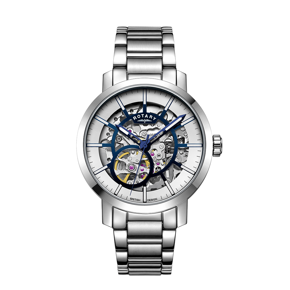 Rotary Skeleton Automatic Watch - GB05356/05