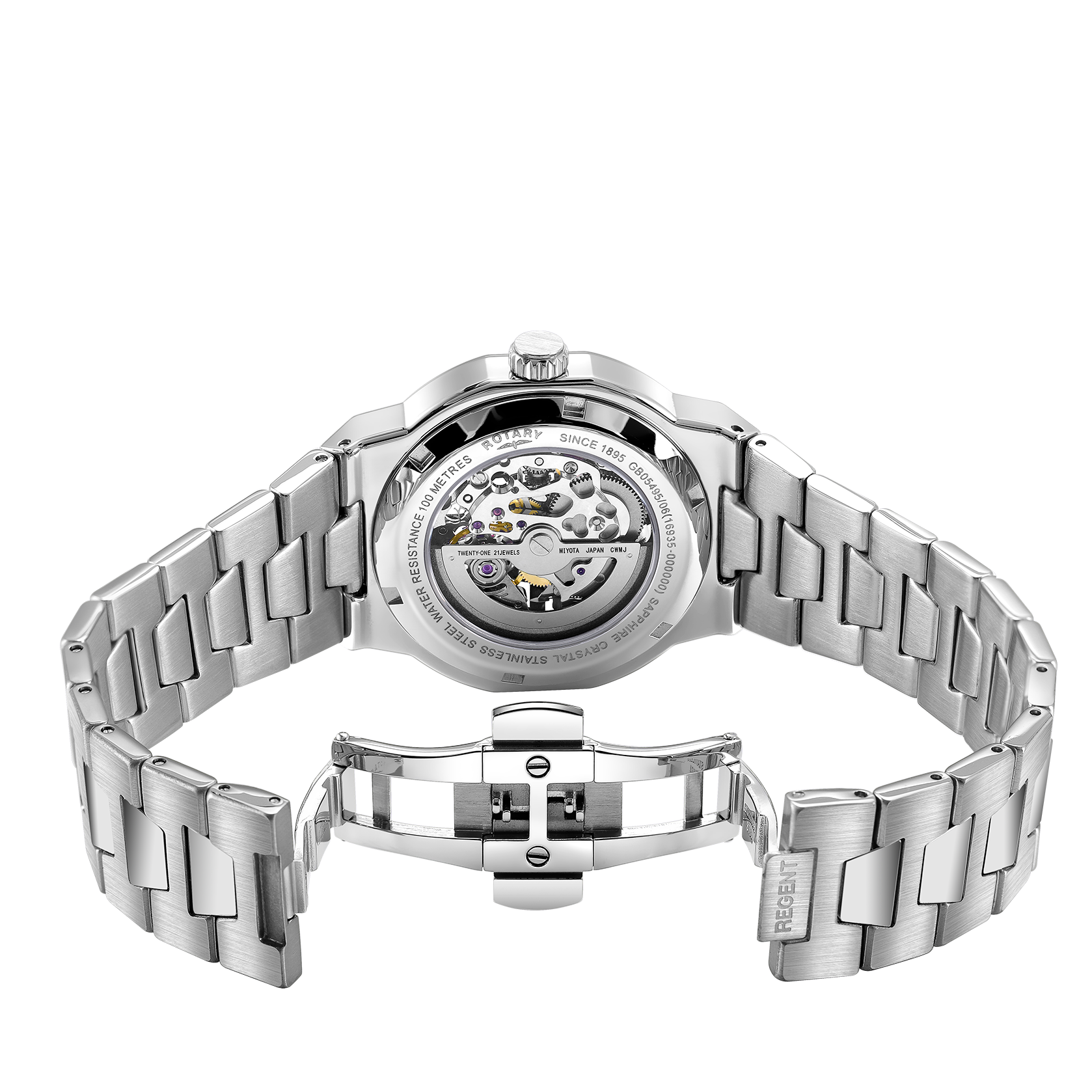 Montre automatique Rotary Skeleton Sport - GB05495/06