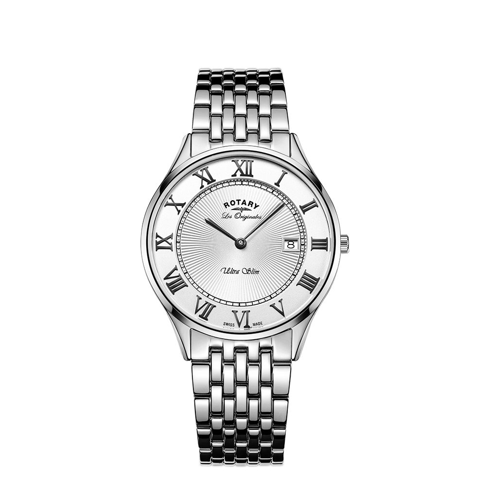 ロータリー ウルトラスリム 腕時計　GB90800/01 Rotary Swiss Ultra Slim Watch - GB90800/01