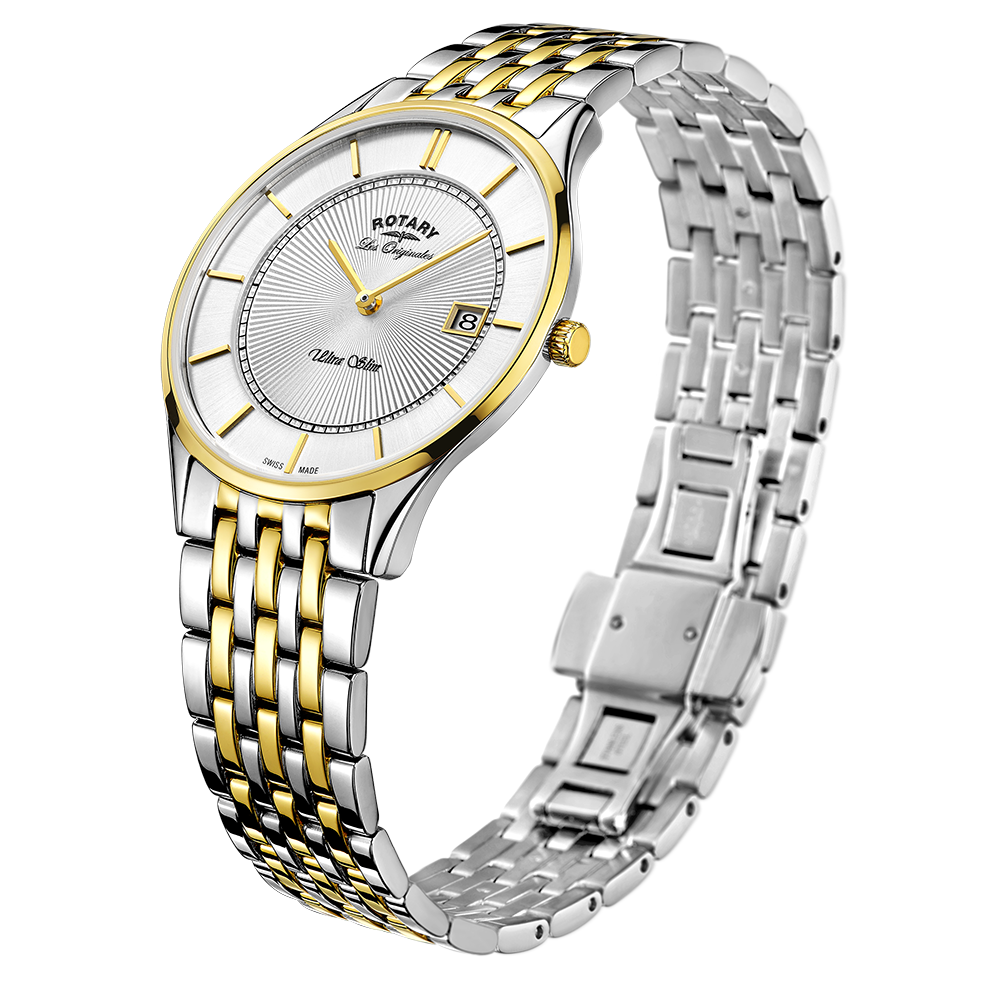 Rotary Swiss Ultra Slim Watch - GB90801/02