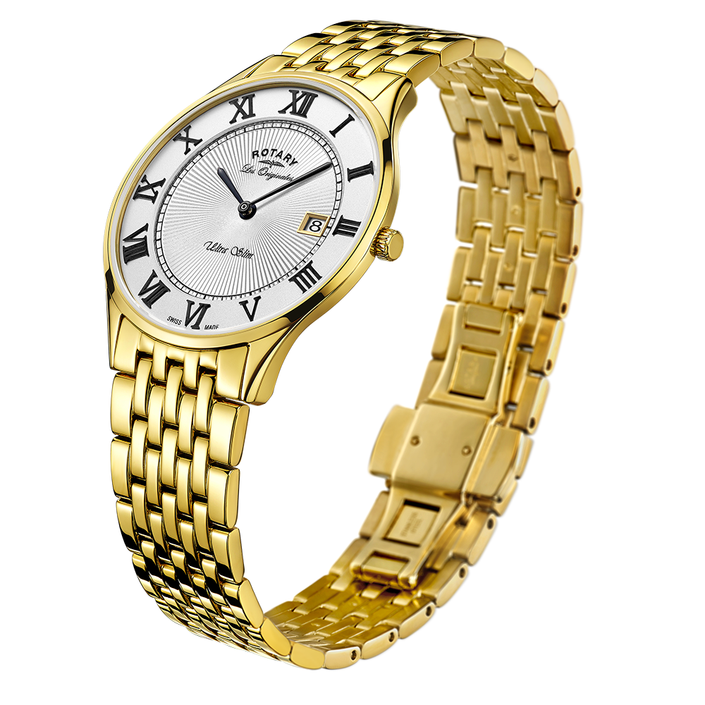 Rotary Swiss Ultra Slim Watch - GB90803/01
