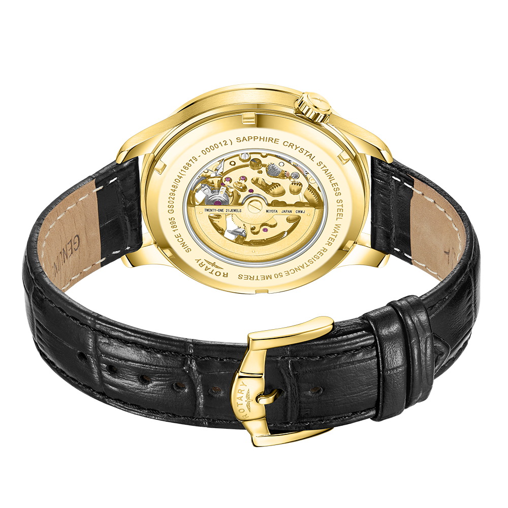 Rotary Skeleton Automatic Watch - GS02948/04
