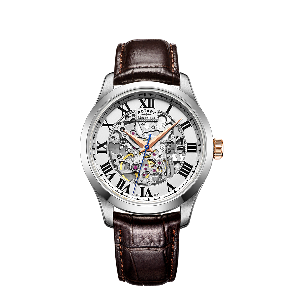 Rotary Mecanique Skeleton Automatic Watch - GS05032/21