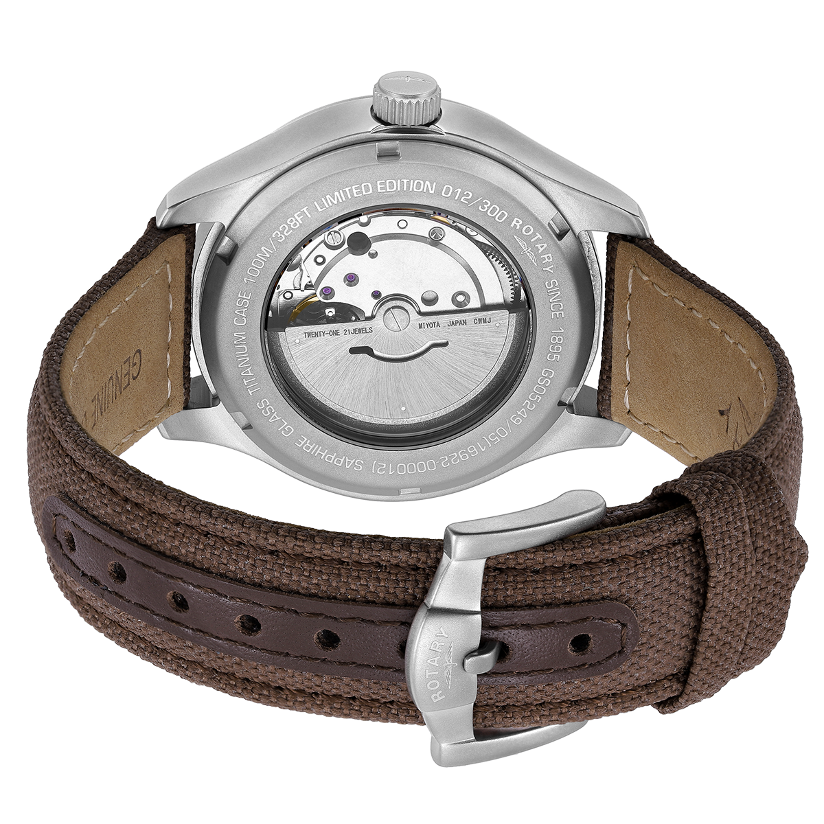 Rotary RW 1895 Heritage Limited Edition Automatic Watch - GS05249/05