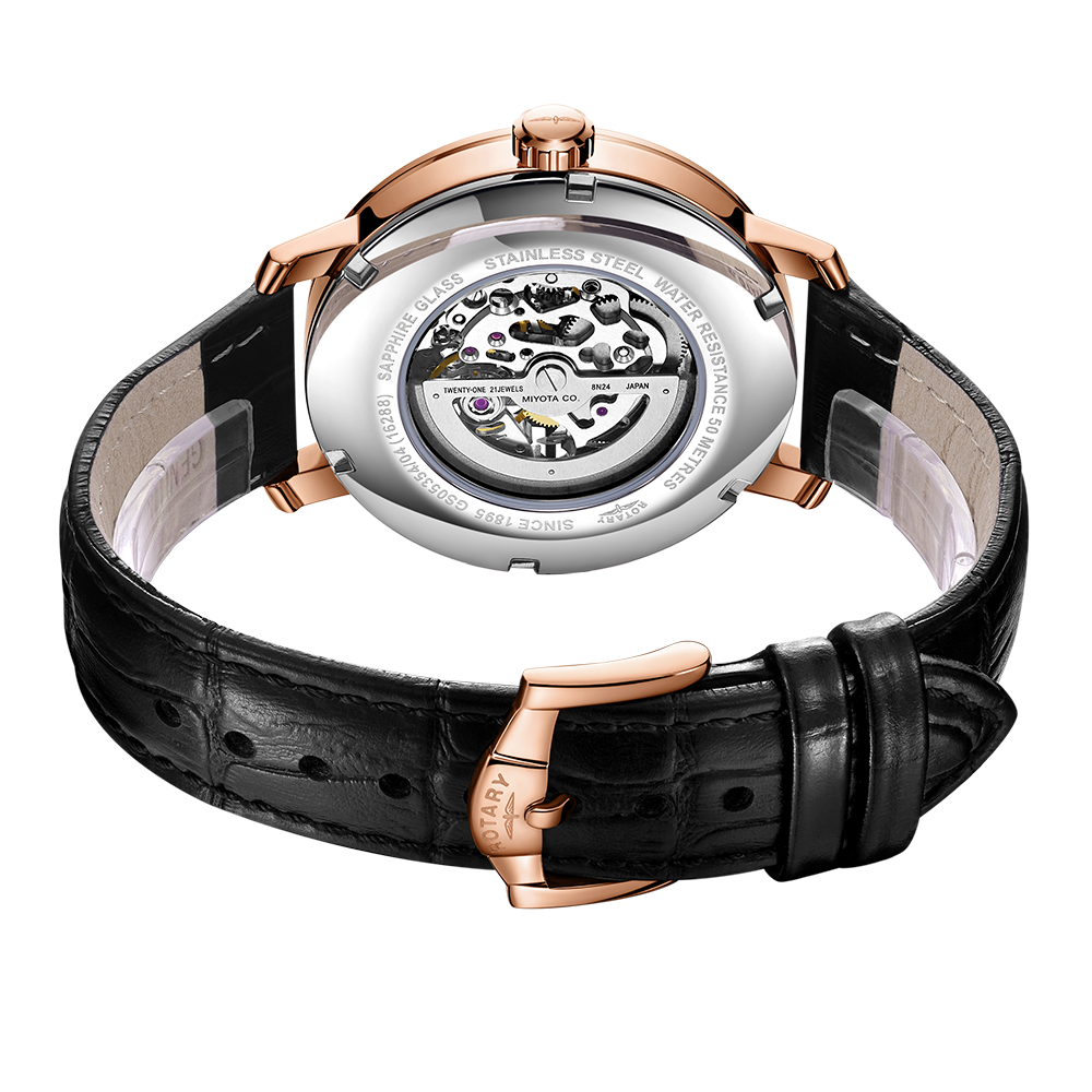 Rotary Skeleton Automatic Watch - GS05354/04