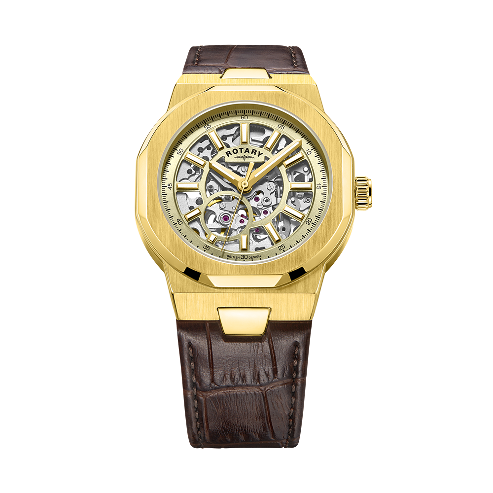 Rotary Skeleton Sport Automatic Watch - GS05418/03