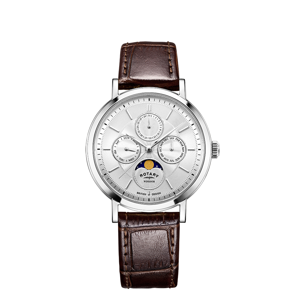 Rotary Dress Moonphase Watch - GS05425/06