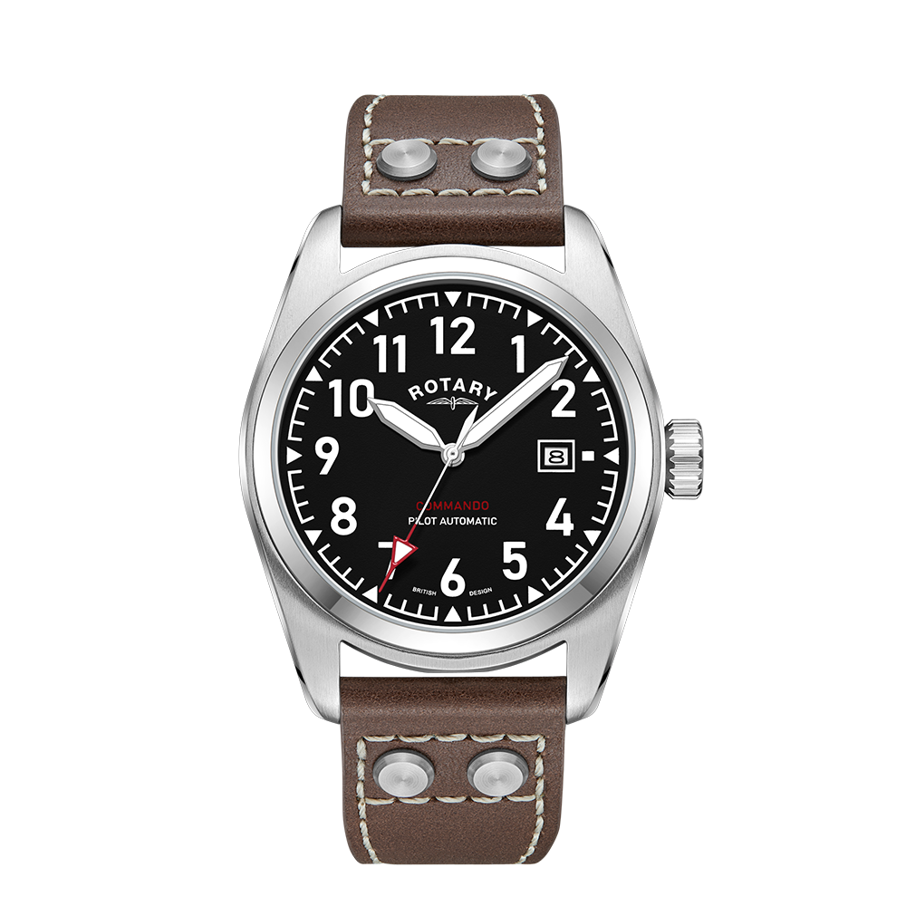 Rotary RW 1895 Pilot Automatic Watch - GS05470/19 Rotary RW 1895 Pilot Automatic Watch - GS05470/19