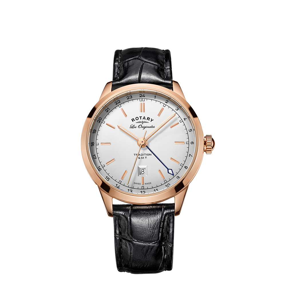 Rotary rose gold greenwich 2025 g2 gents