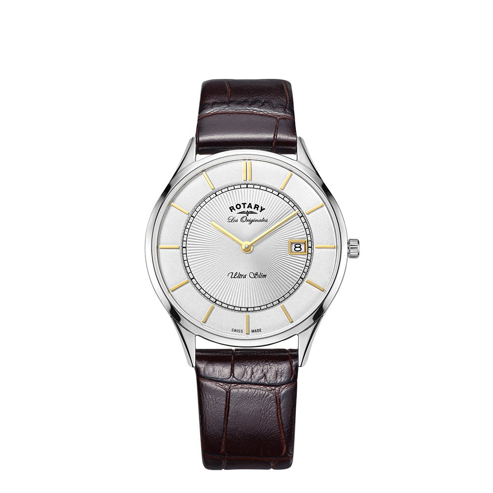 Rotary Swiss Ultra Slim Watch - GS90800/02