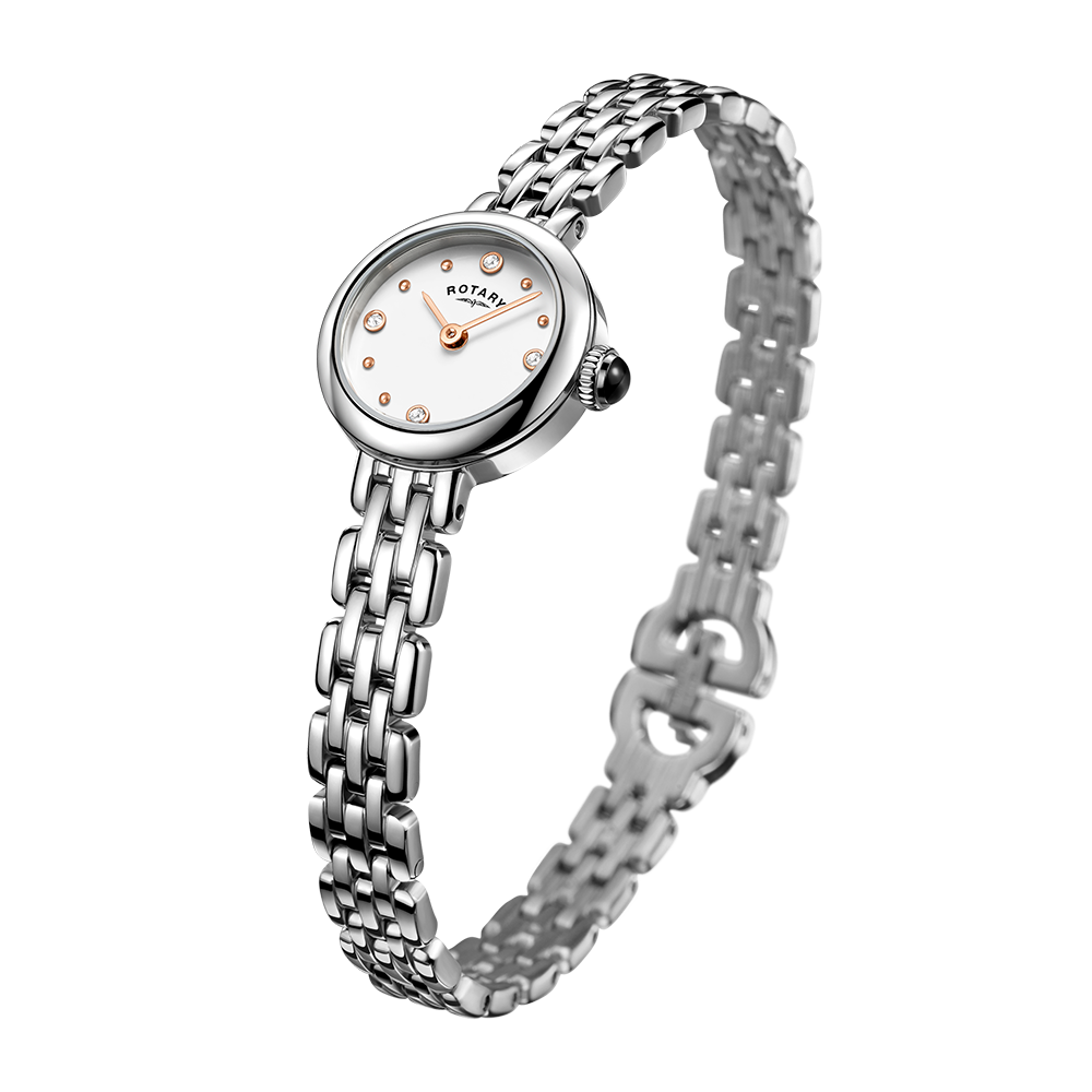 Rotary Cocktail Crystal Set Watch - LB05052/02