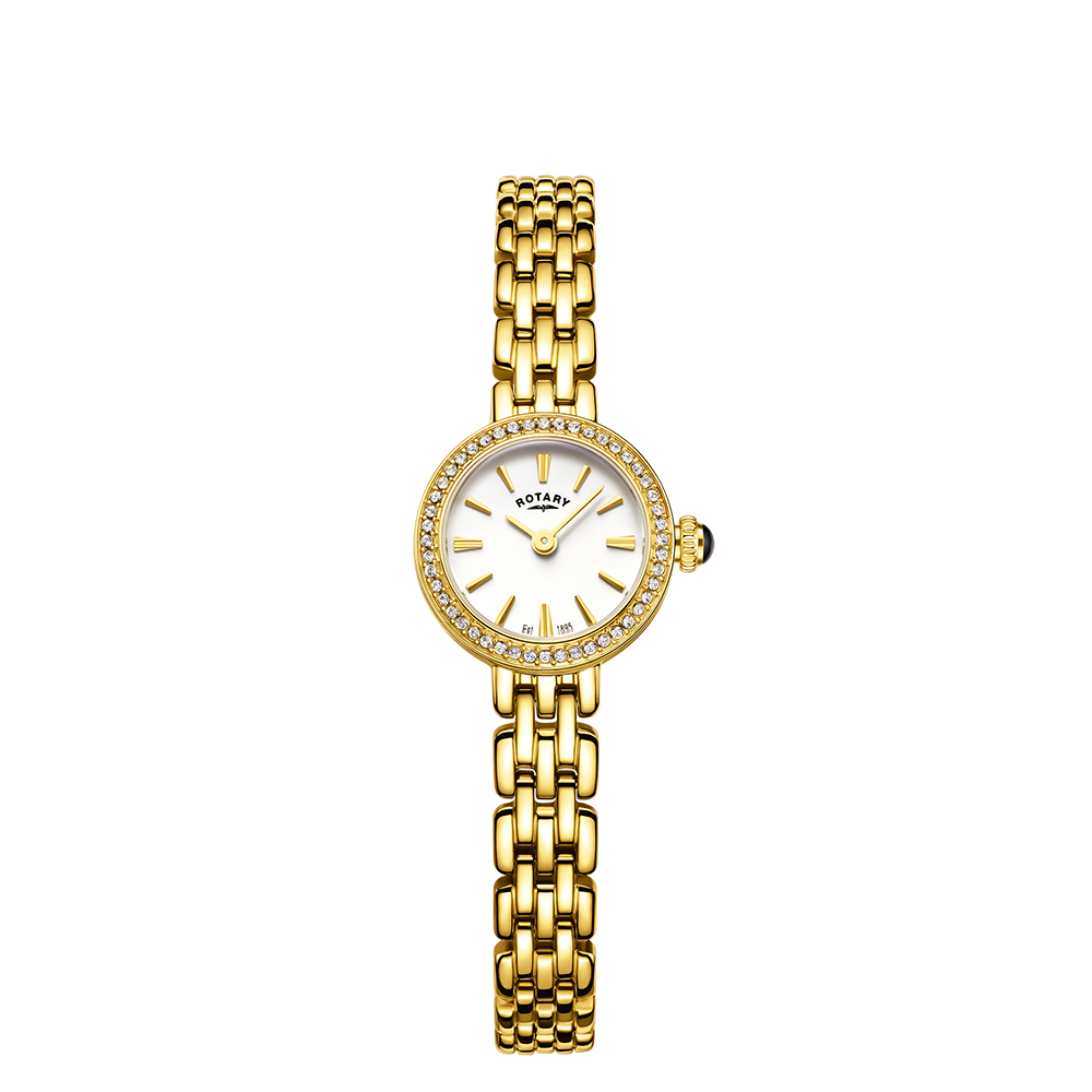 Rotary Cocktail Crystal Set Watch - LB05053/02