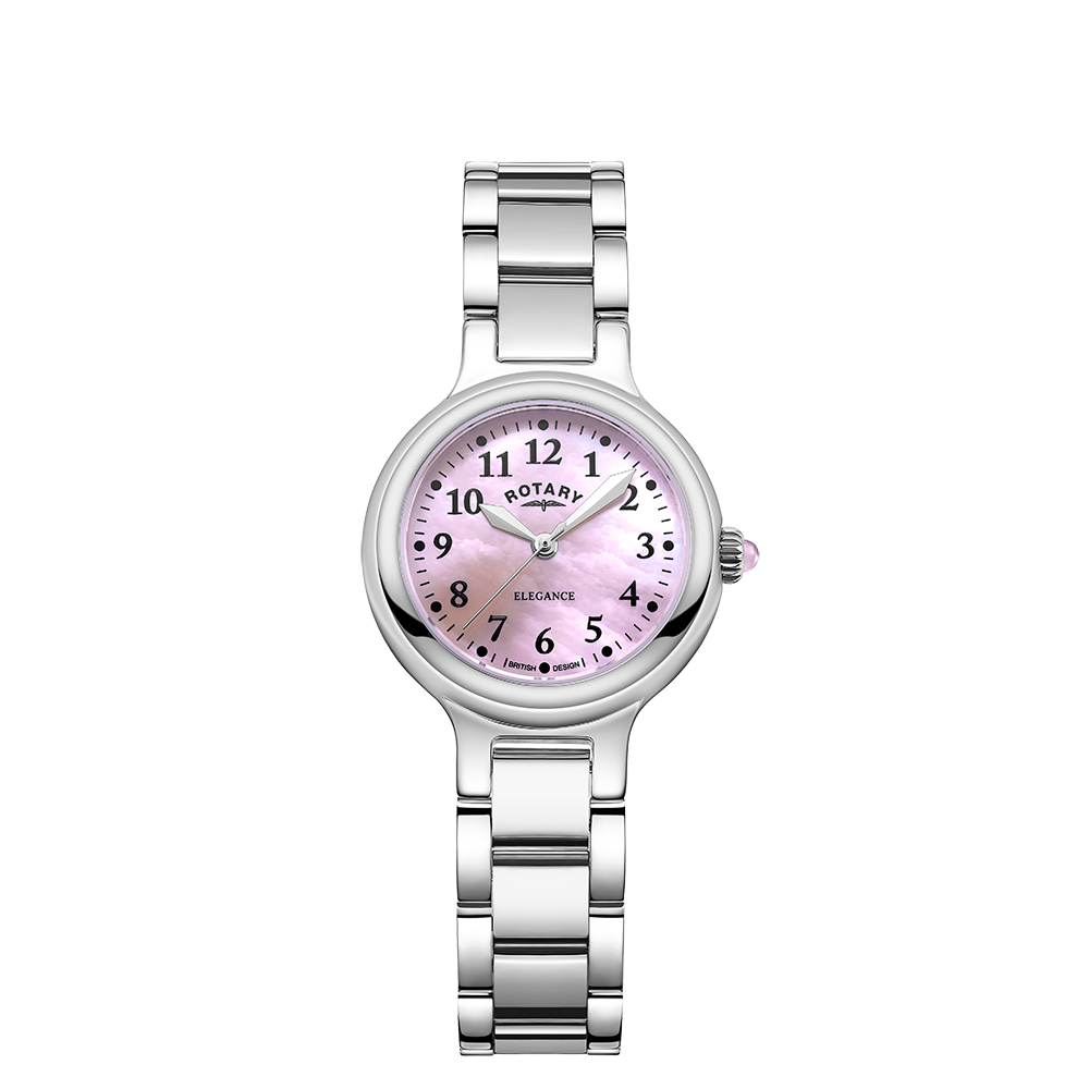 Rotary mother of pearl watch cheap