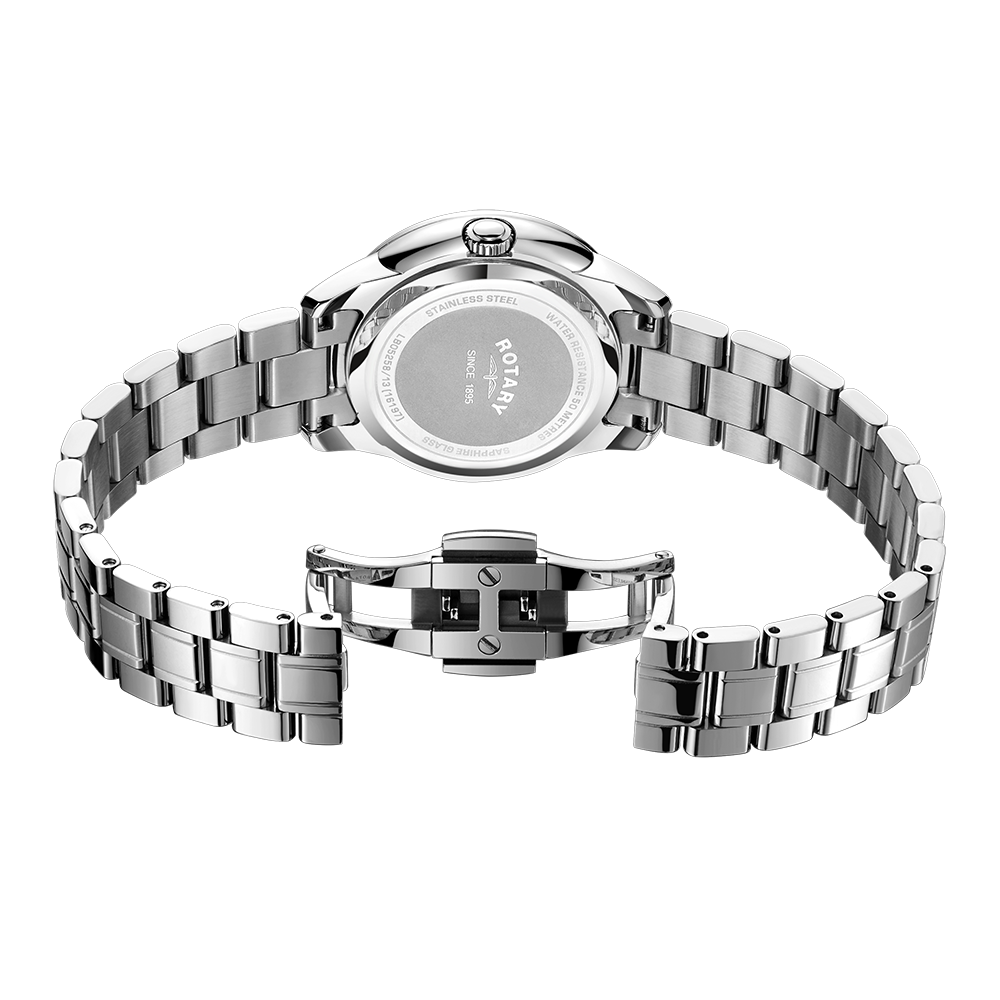 Rotary Dress Crystal Set Watch - LB05258/13