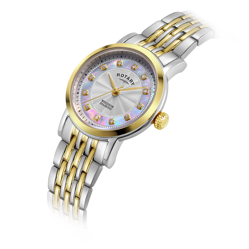 Rotary Dress Diamond Set Watch - LB05421/41/D