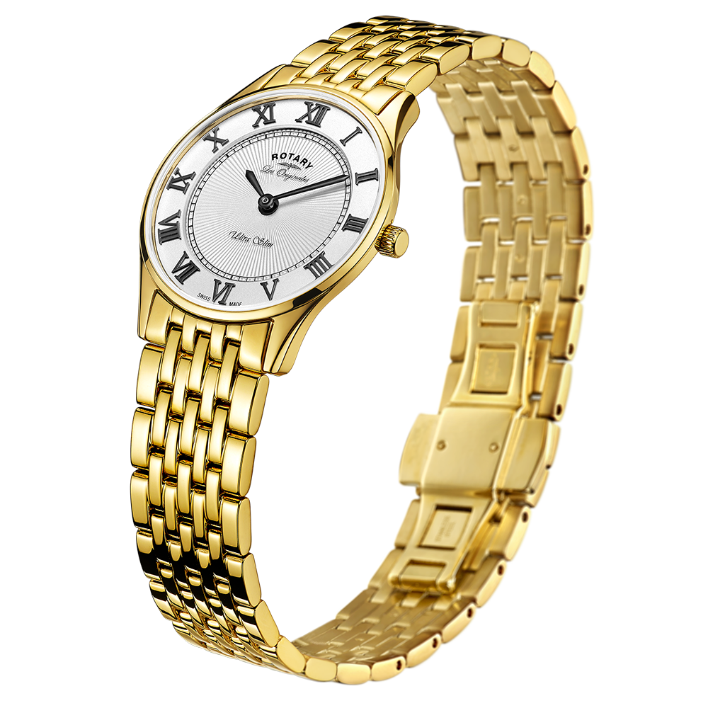 Rotary Swiss Ultra Slim Watch - LB90803/01