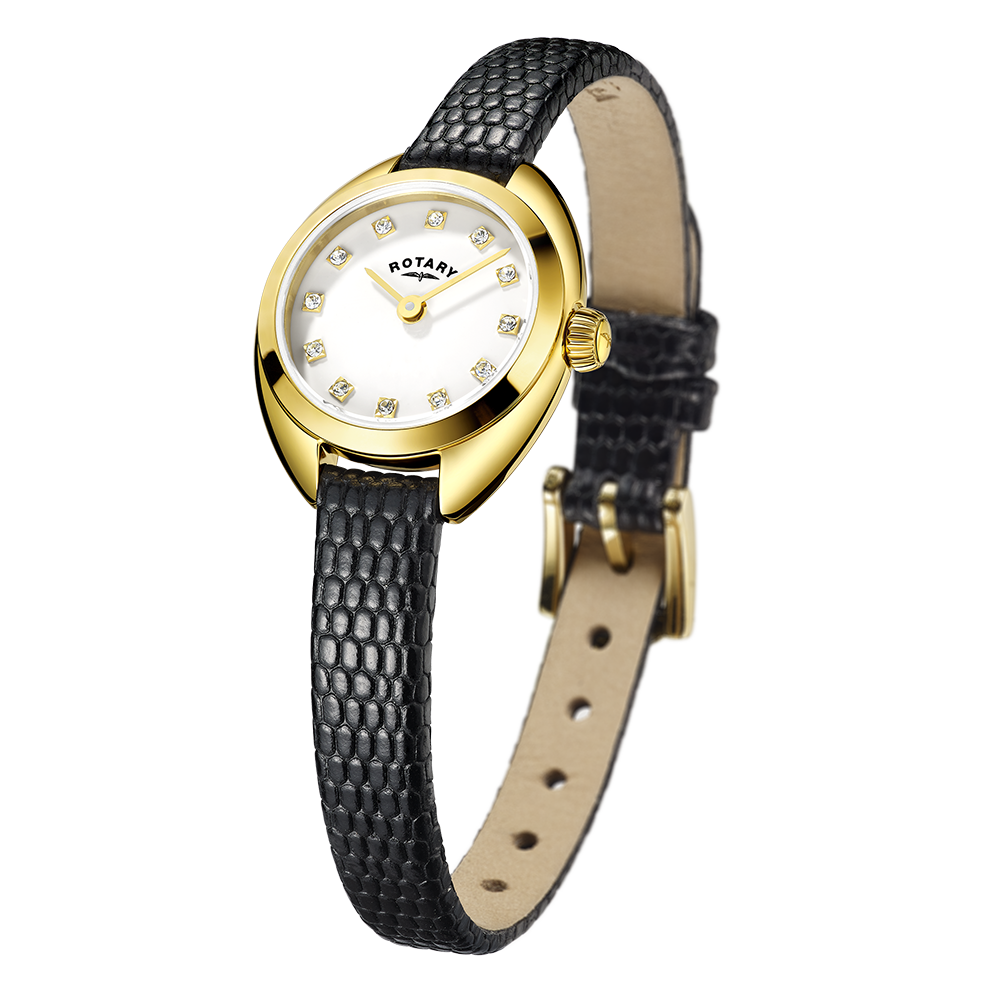Rotary Petite Crystal Set Watch - LS05015/01