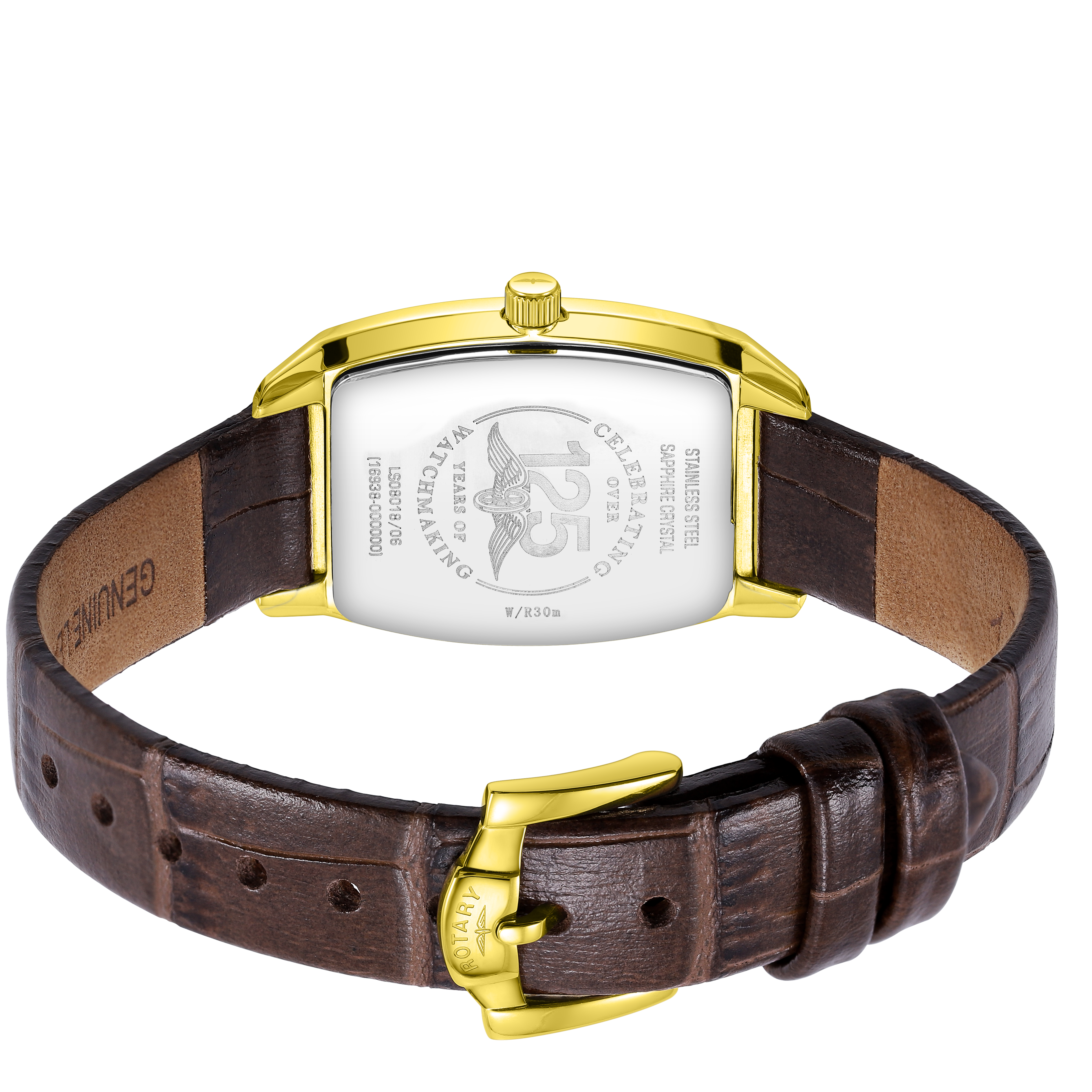 Rotary Ultra Slim Tonneau Watch- LS08018/06